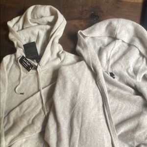 Cozy Cream Hoodies, cashmere
